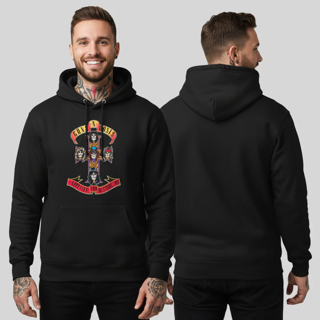 Buzo Capota Guns N Roses Art Plus - Image 3
