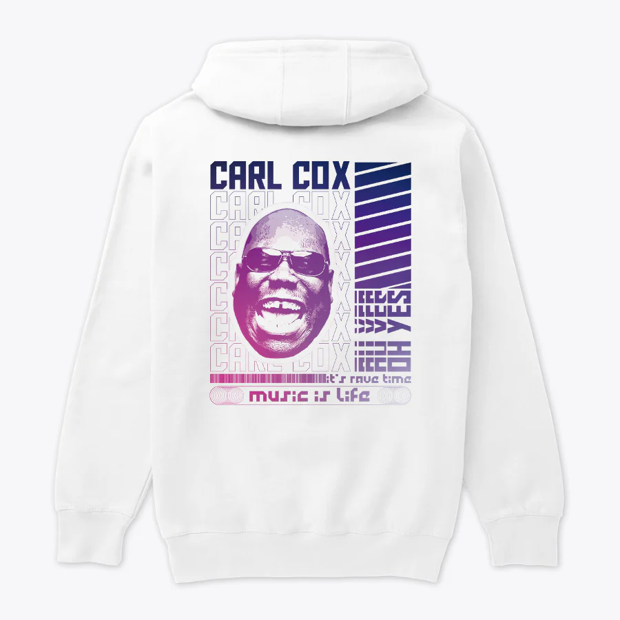 Buzo Capota Carl Cox Art Music Life Morado - Image 5