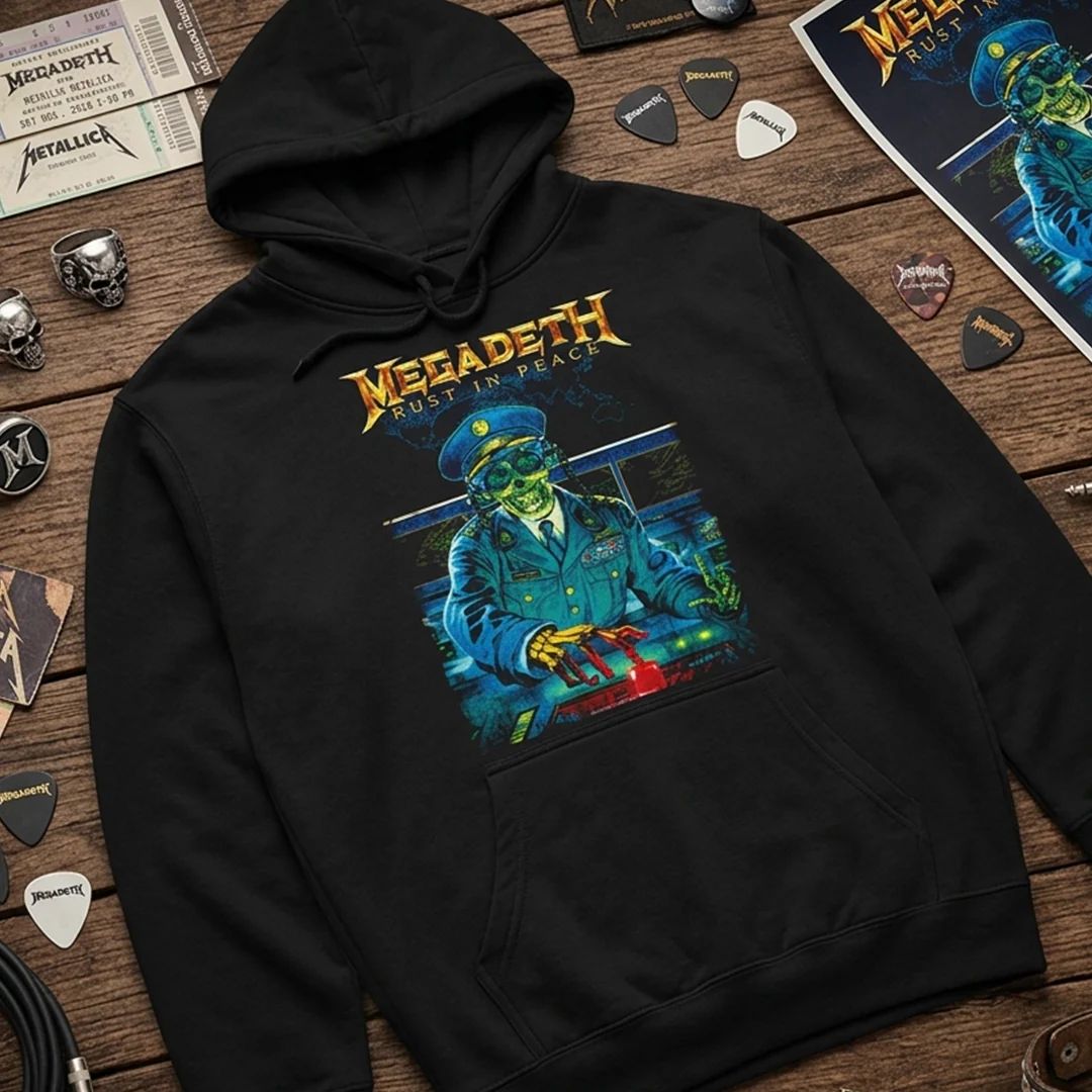 Buzo Capota MegaDeth Rust In Peace - Image 3
