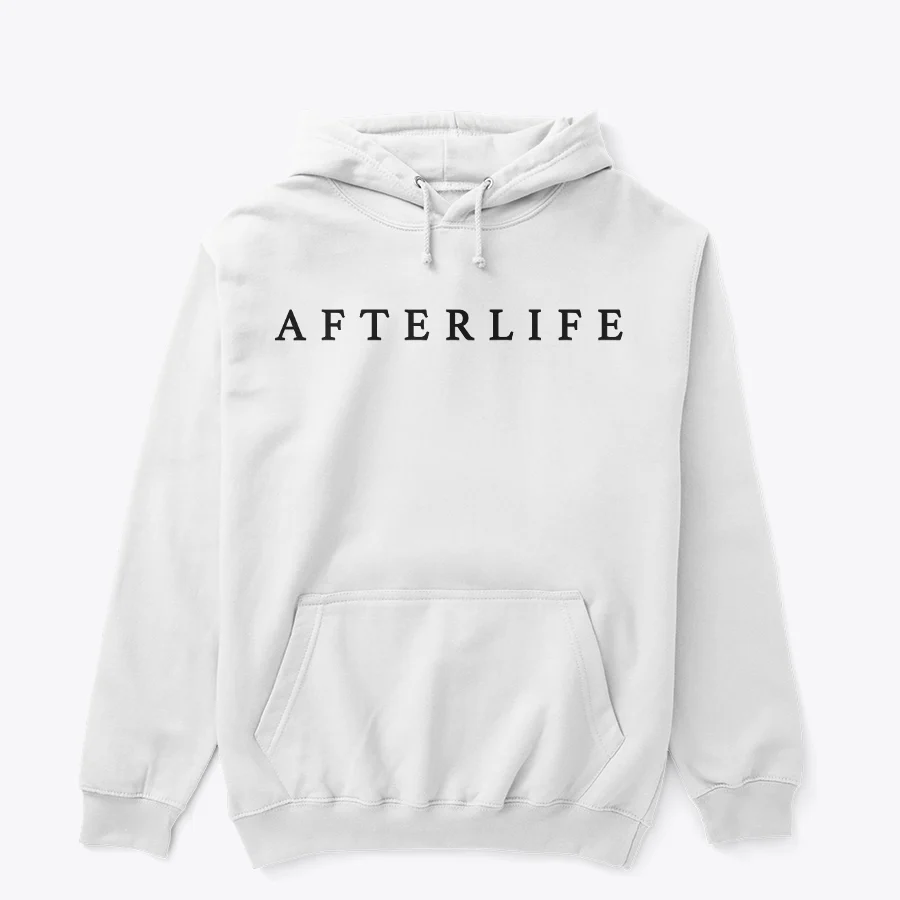 Buzo Capota Afterlife Logo doble estampado Hoodie - Image 4
