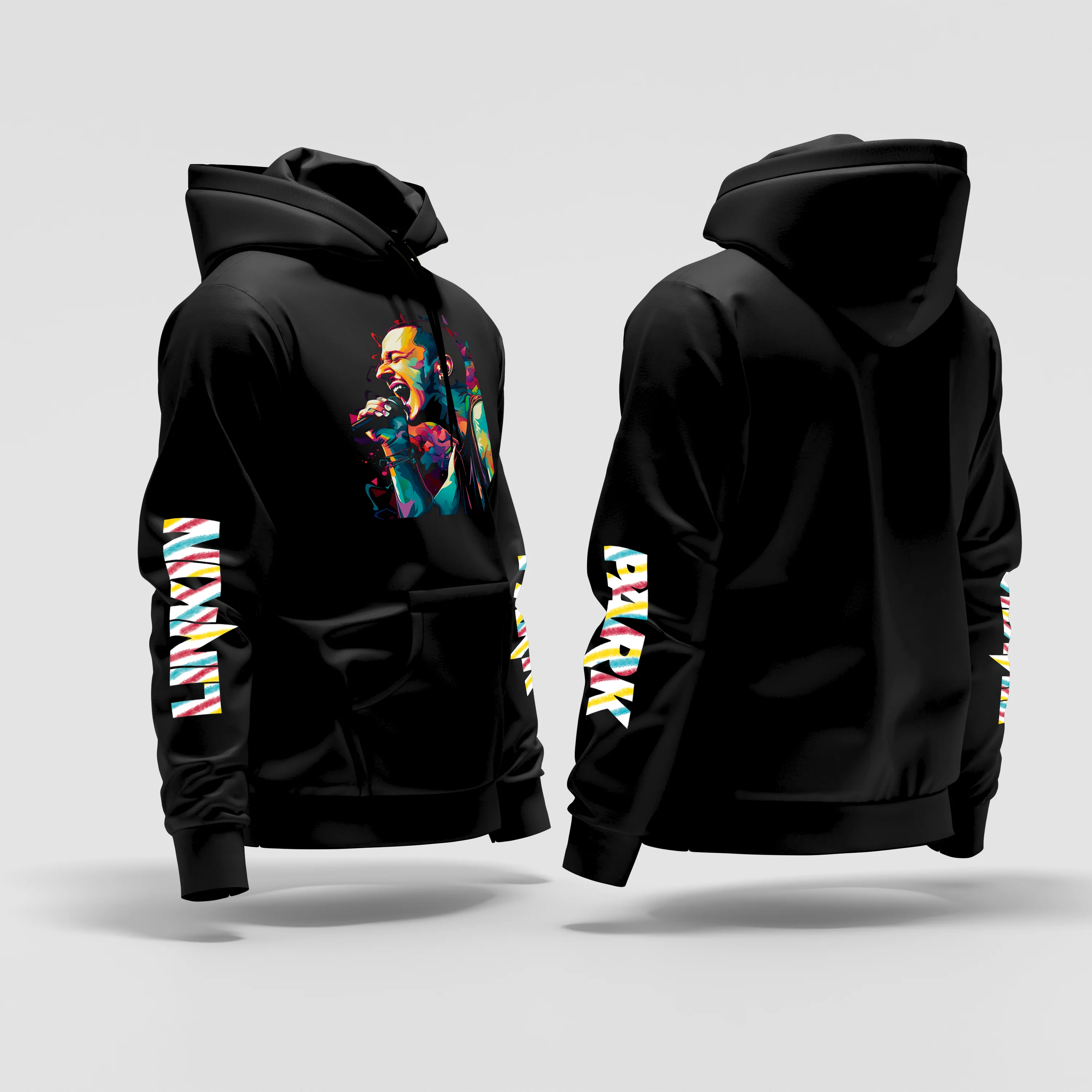 Buzo Capota Buzo Capota Linkin Park Colors Doble estampado