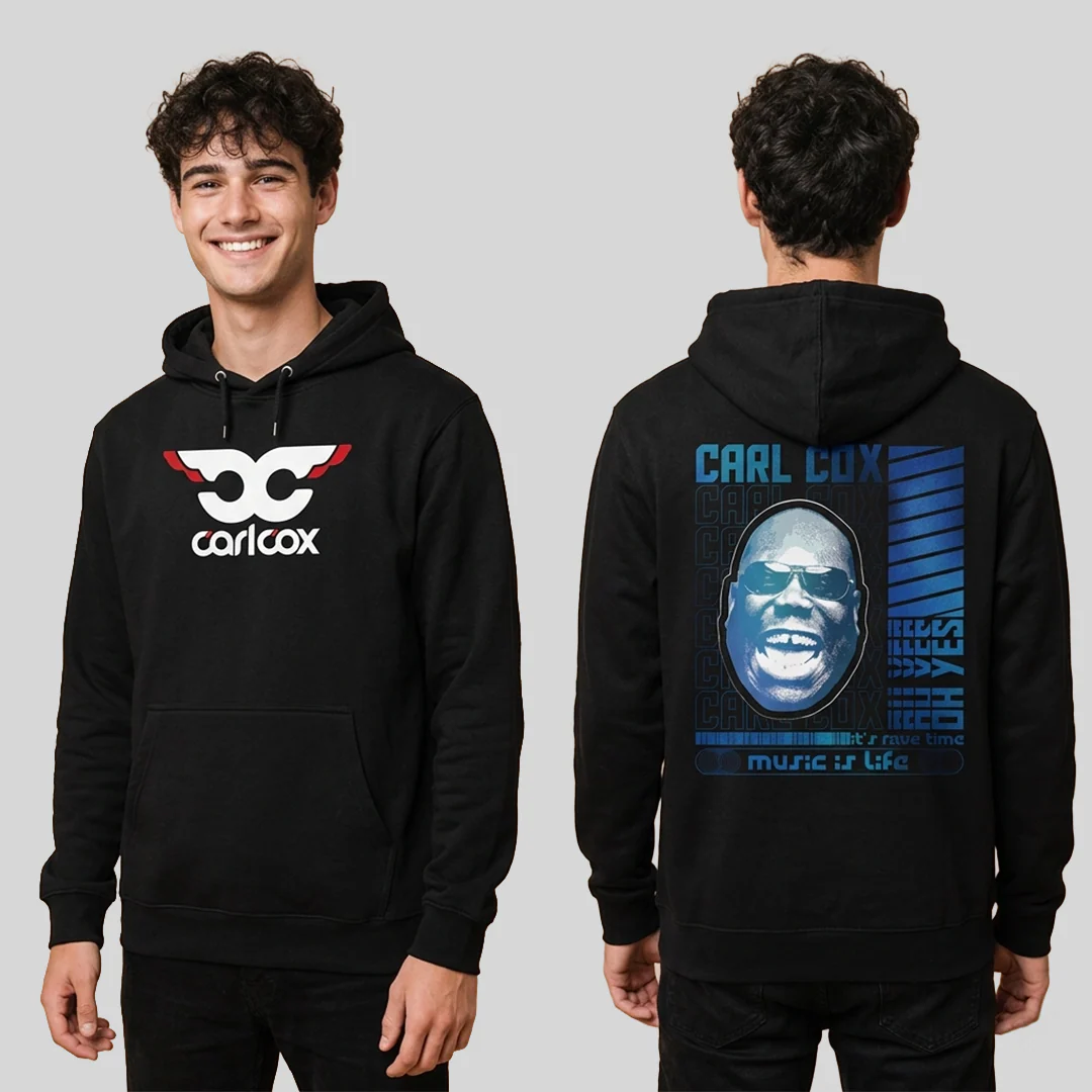Buzo Capota Carl Cox Music Life Blue - Image 3