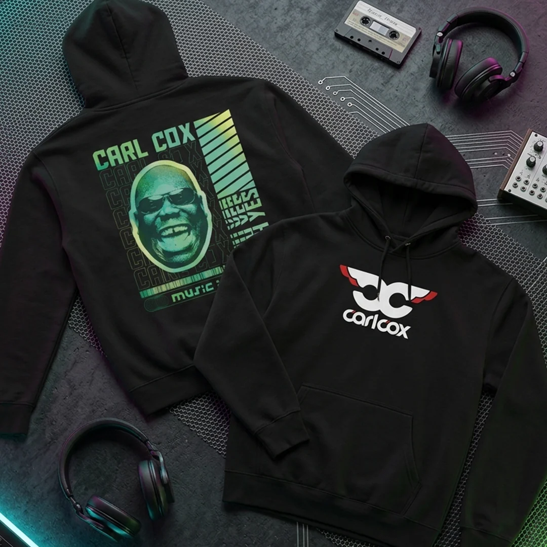 Buzo Capota Carl Cox Music Life Verde - Image 4