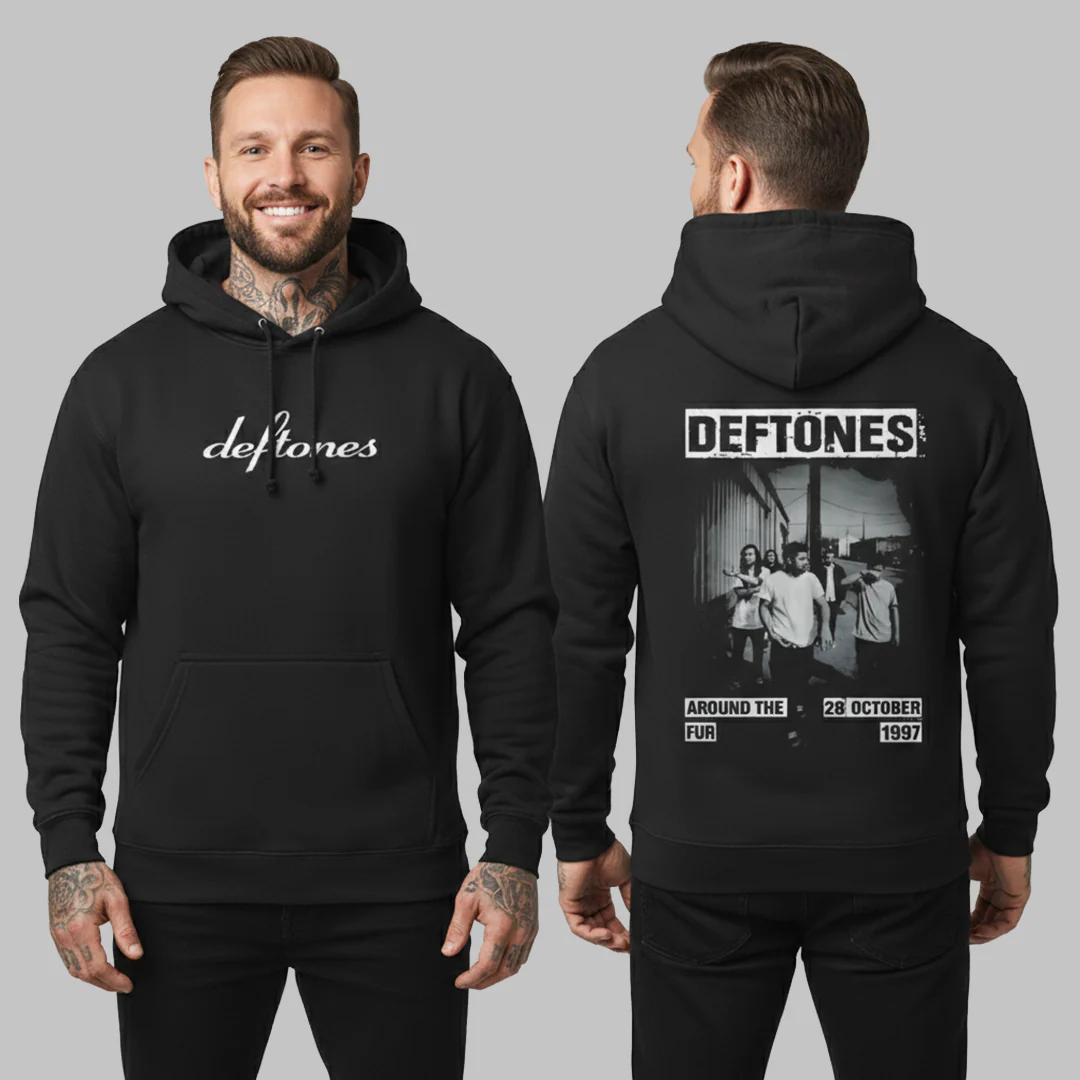 Buzo Capota Deftones Album Doble Estampado - Image 2