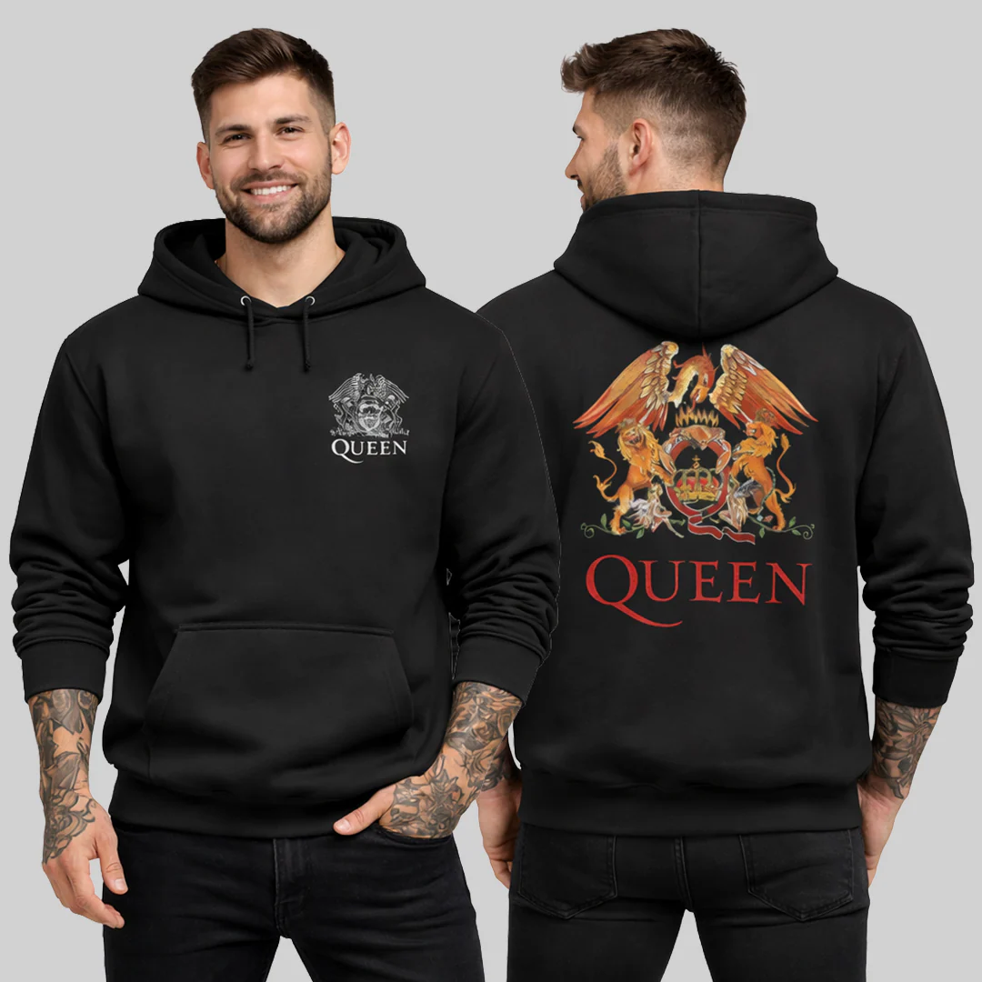 Buzo Capota doble Estampado Queen Logo - Image 3