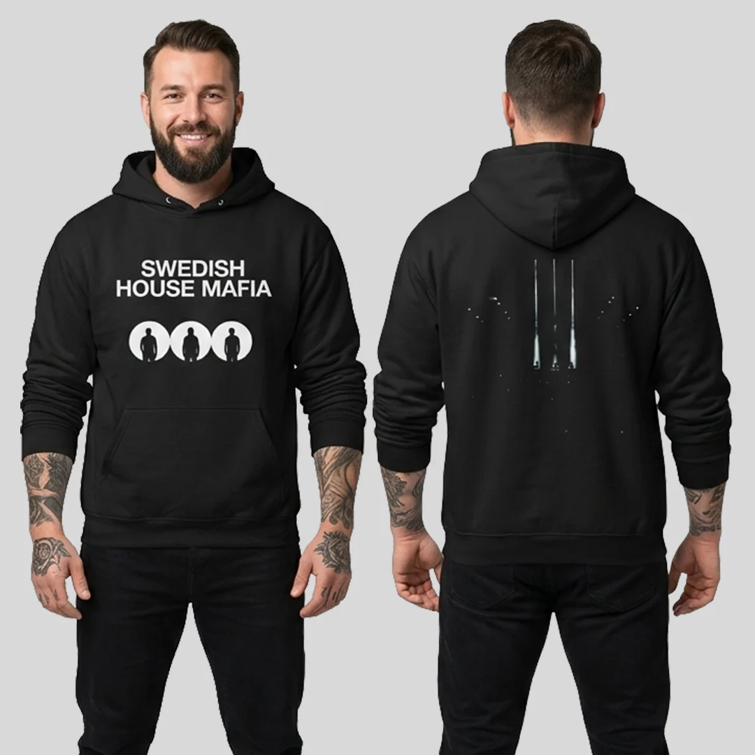Buzo Capota Doble Estampado Swedish House Mafia - Image 3