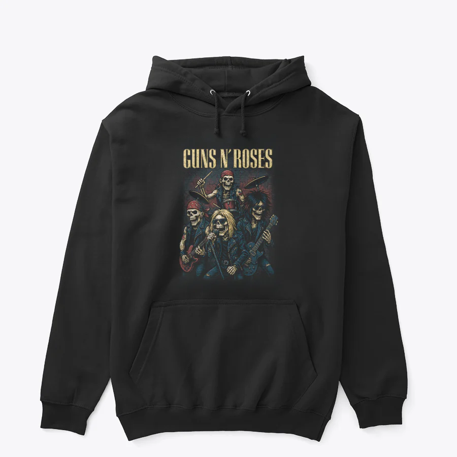 Buzo Capota Guns N Roses Skull