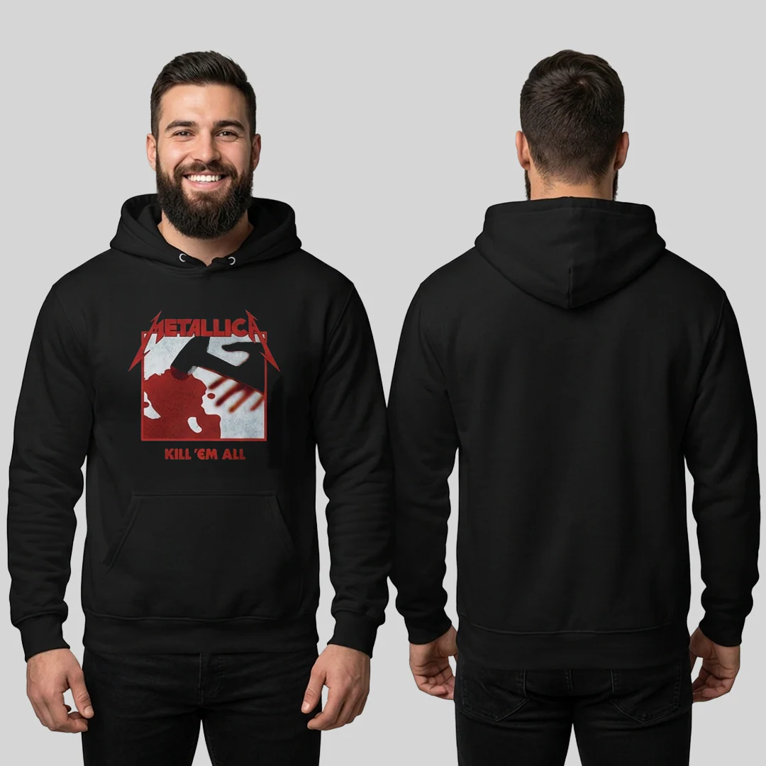 Buzo Capota Kill em all Rock Style - Image 2