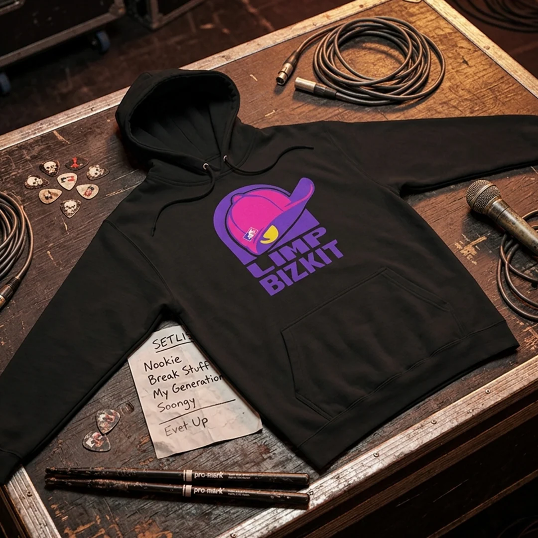 Buzo Capota Limp Bizkit Logo Art Taco Bell - Image 3