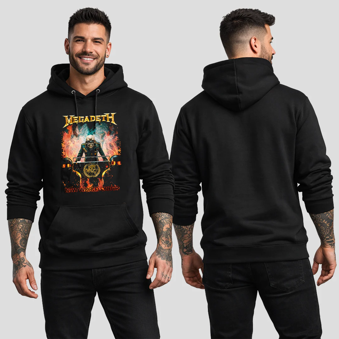 Buzo Capota MegaDeth New World Order - Image 2