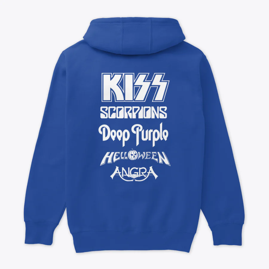 Buzo Capota Monsters Of Rock Logo Doble Estampado - Image 5