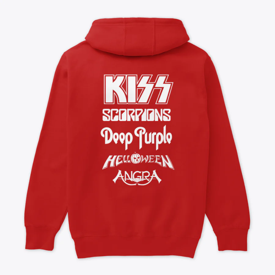 Buzo Capota Monsters Of Rock Logo Doble Estampado - Image 7