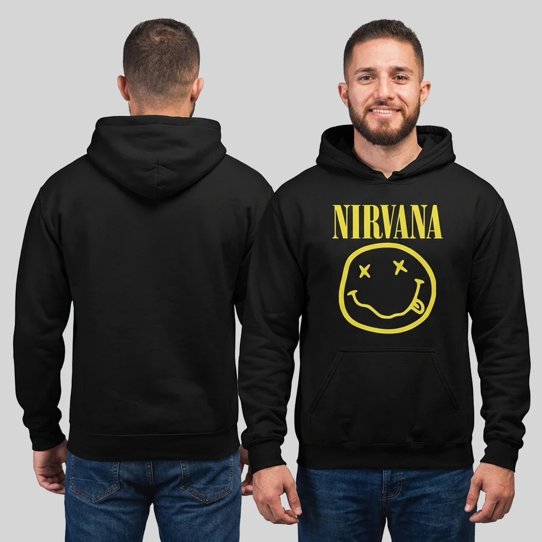 Buzo Capota Nirvana Logo Extended - Image 2