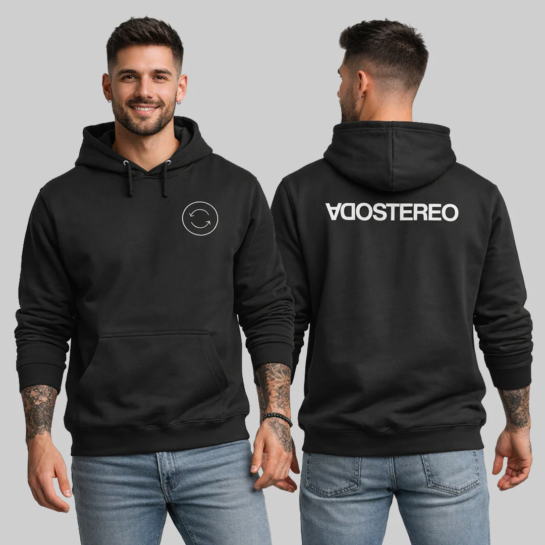 Buzo Capota Rock Style SODA STEREO Doble estampado - Image 3