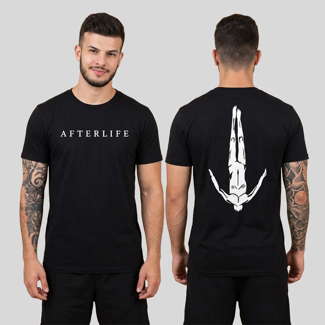 Camiseta Afterlife logo doble estampado - Image 3