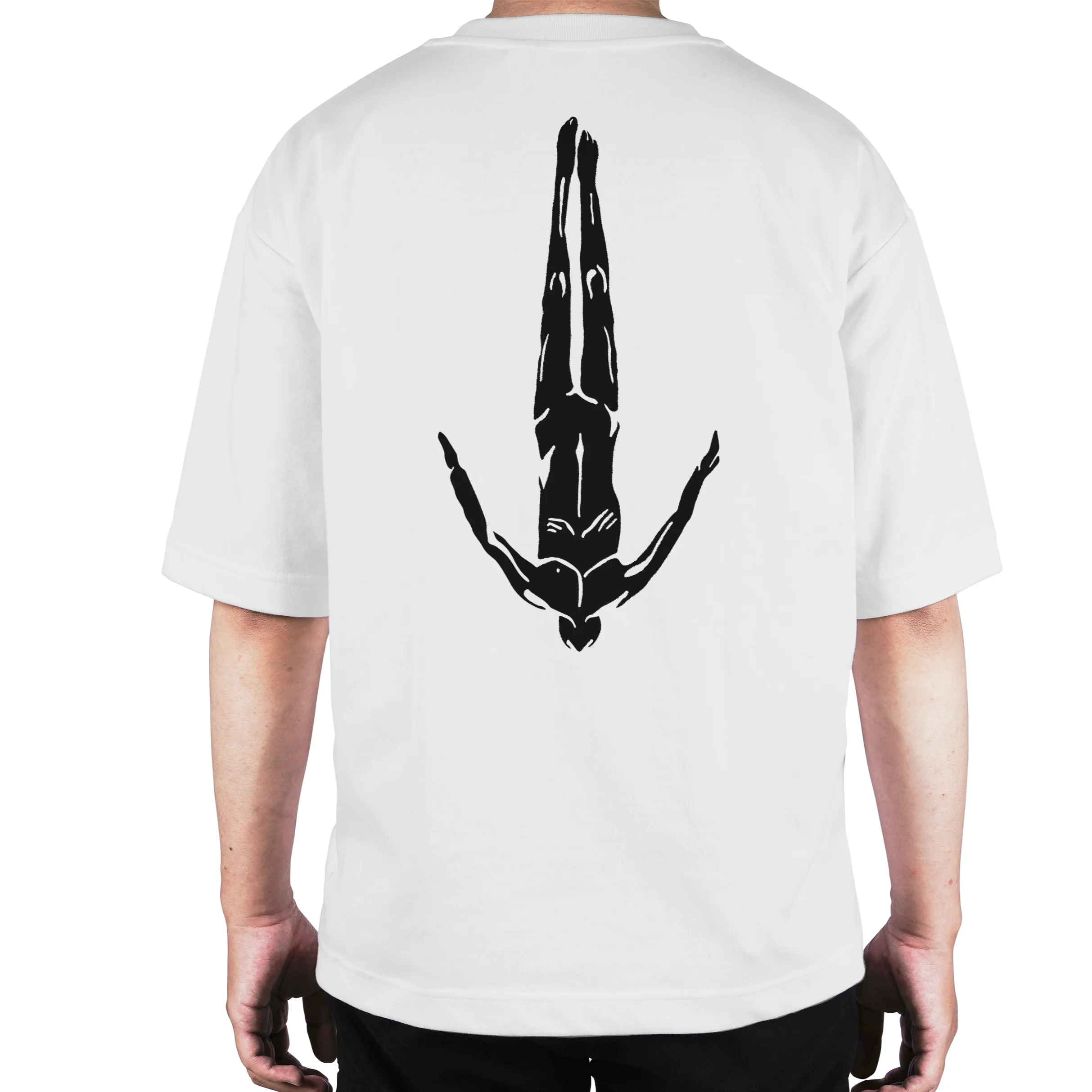 Camiseta Oversize Afterlife Logo Doble estampado - Image 6