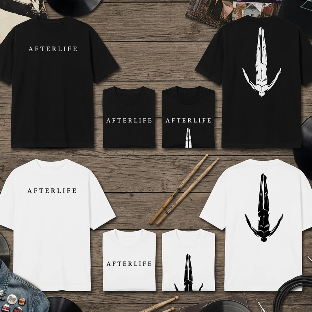 Camiseta Oversize Afterlife Logo Doble estampado - Image 7