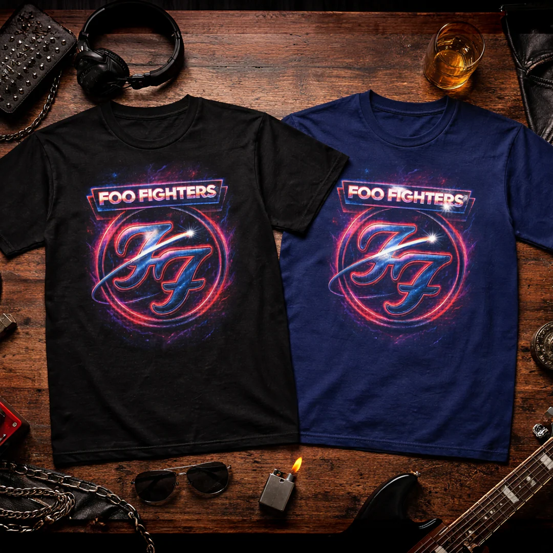 Camiseta Algodon Foo Fighters Logo - Image 4