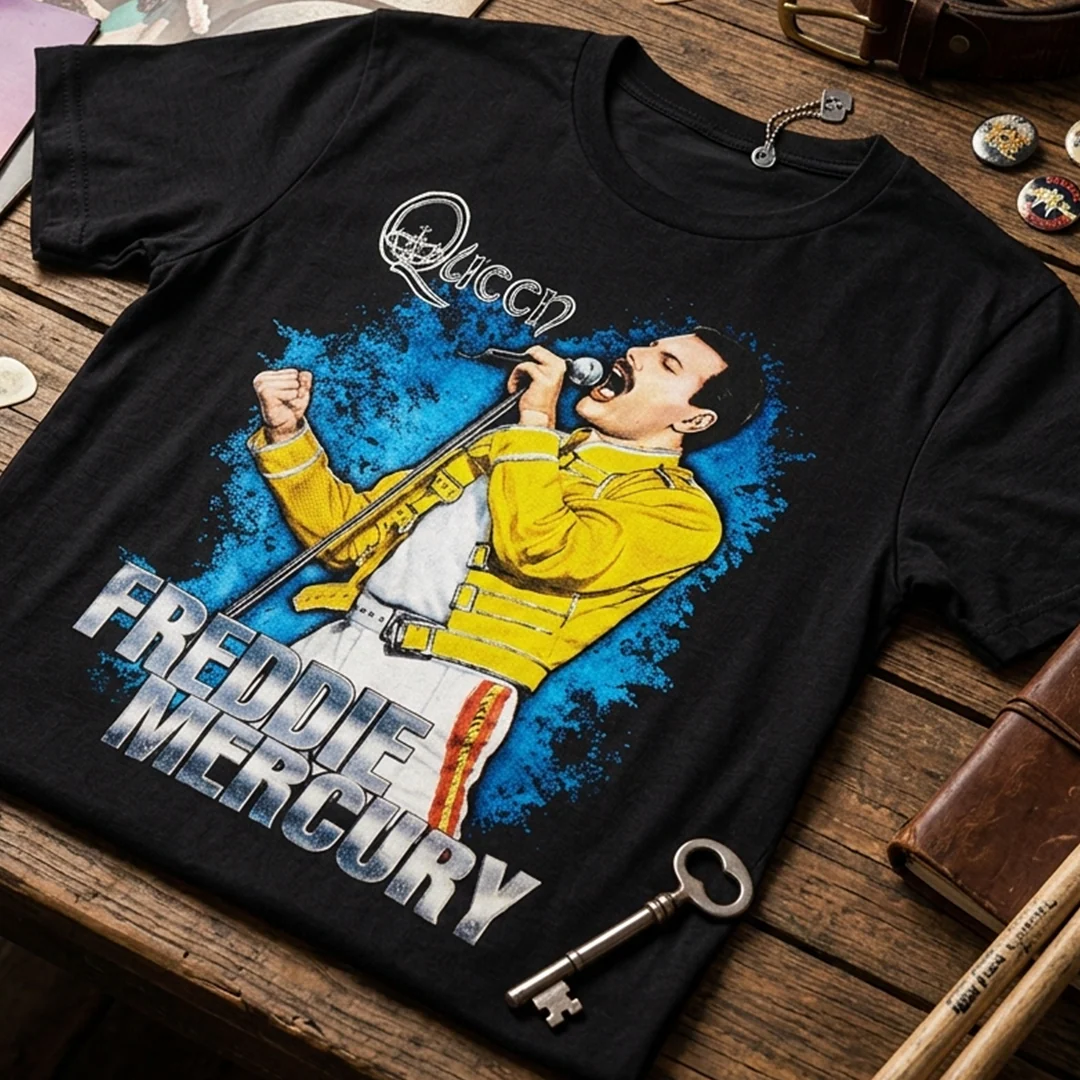 Camiseta Algodon Freddie Mercury Art - Image 4