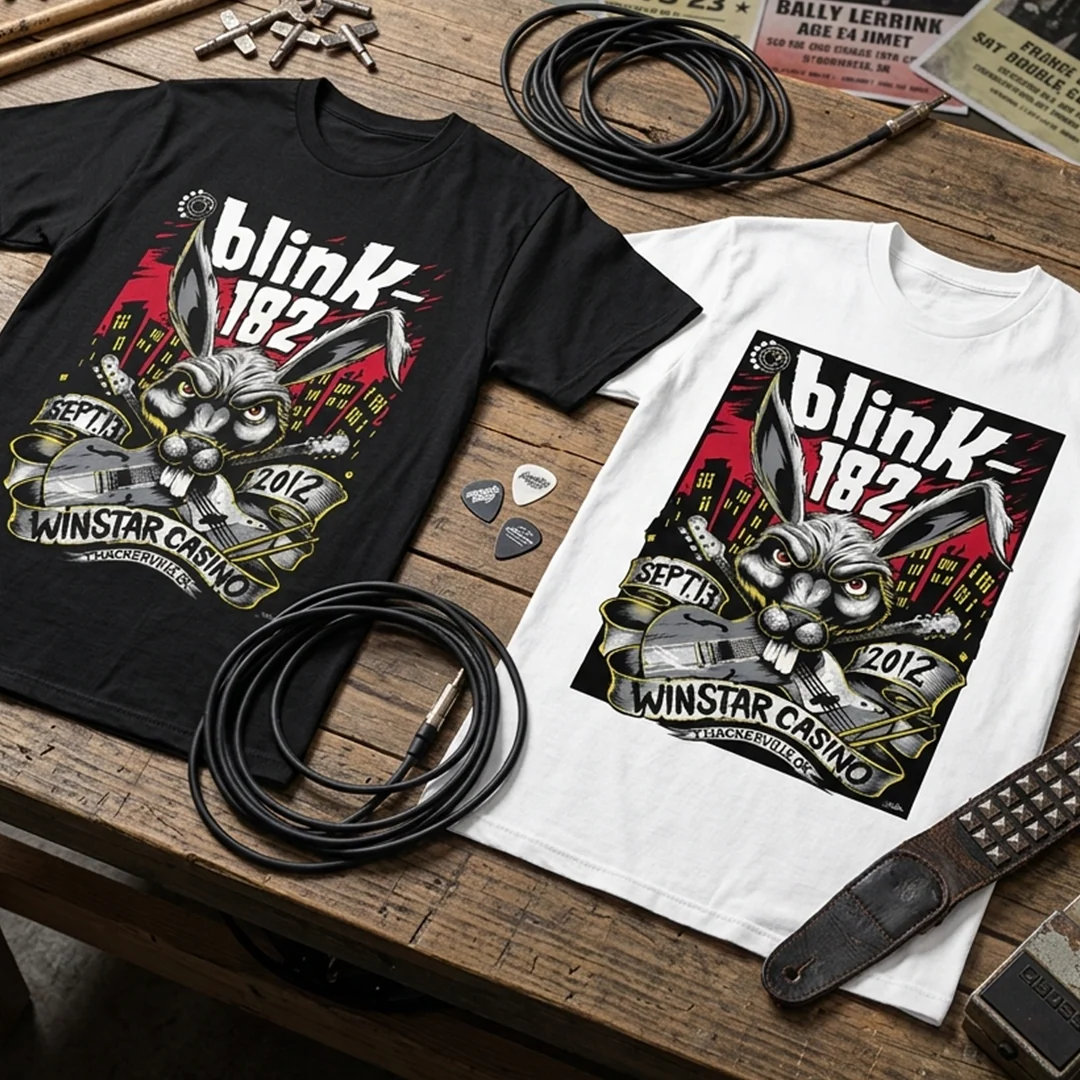 Camiseta Algodon Blink 182 Winstar Casino - Image 4