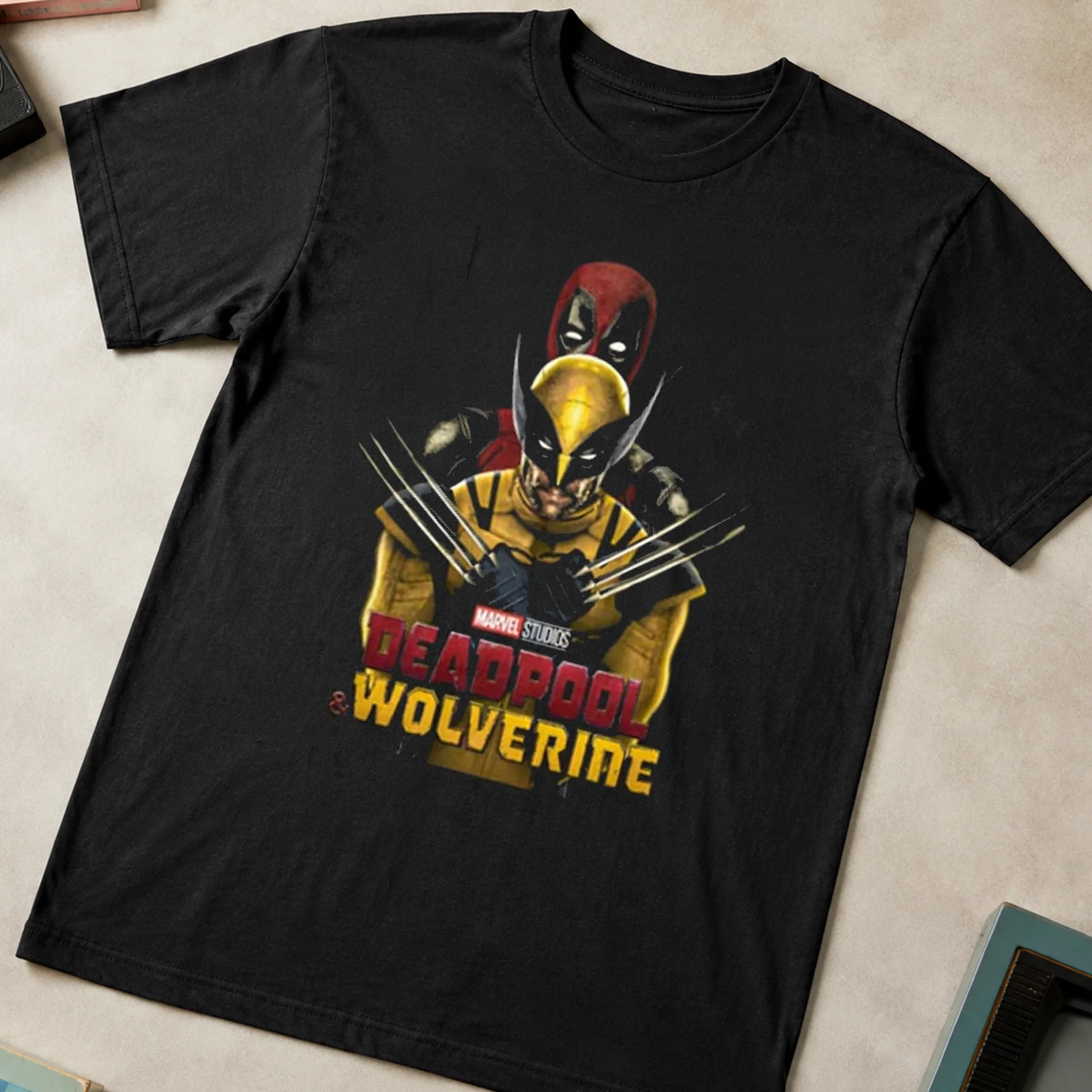 Camiseta Algodon Deadpool Y Wolverine Full Poster Style - Image 3