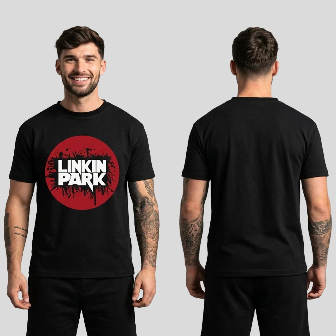 Camiseta Algodon Linkin Park Red - Image 3