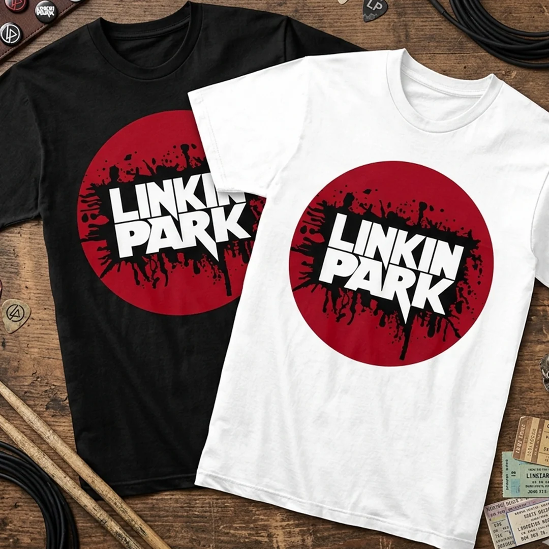 Camiseta Algodon Linkin Park Red - Image 4