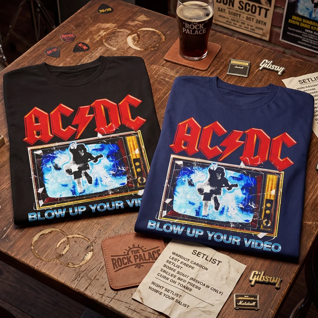 Camiseta Algodon ACDC Blow Up Your Video - Image 4