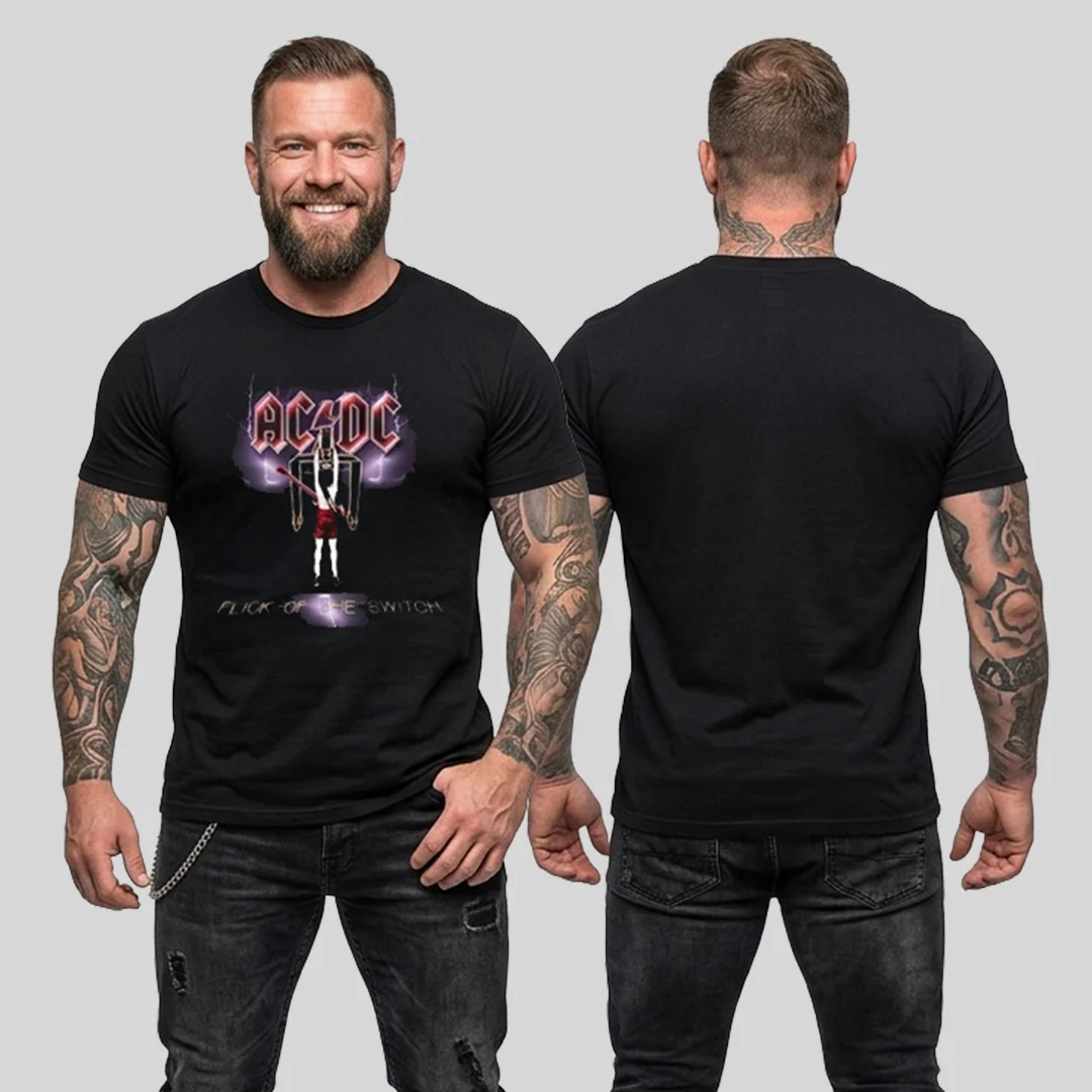 Camiseta Algodon ACDC Flick Of The Switch Art - Image 2