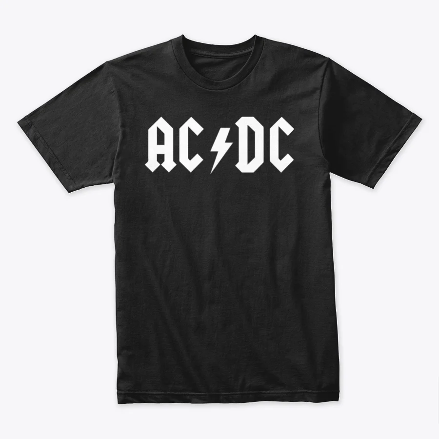 Camiseta Algodón ACDC logo Rock Style - Image 4