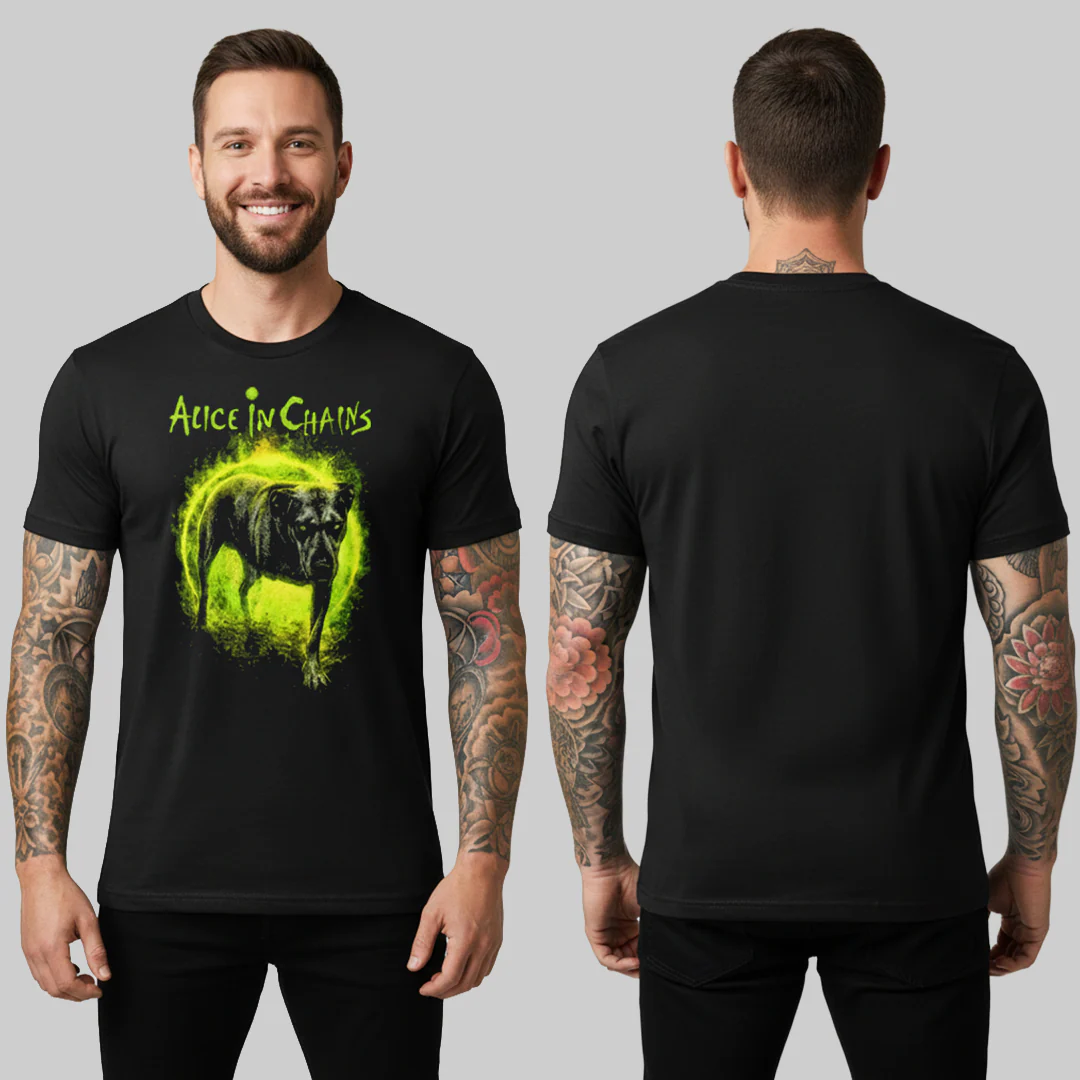 Camiseta Algodon Alice In Chains Dog - Image 2