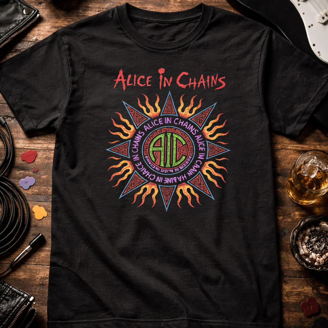 Camiseta Algodon Alice In Chains Logo - Image 3