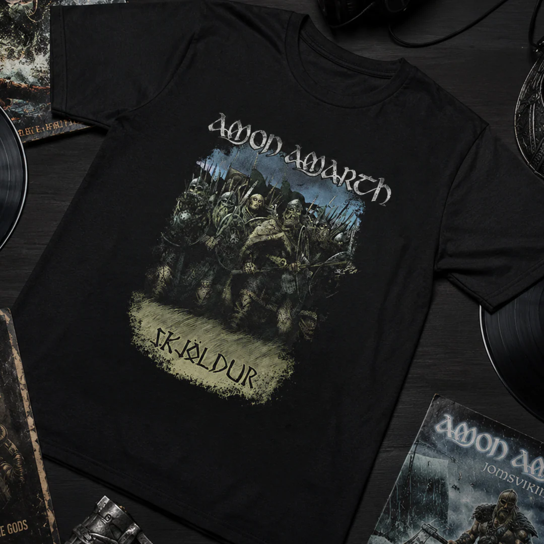 Camiseta Algodon Amon Amarth Band Vikingo - Image 3
