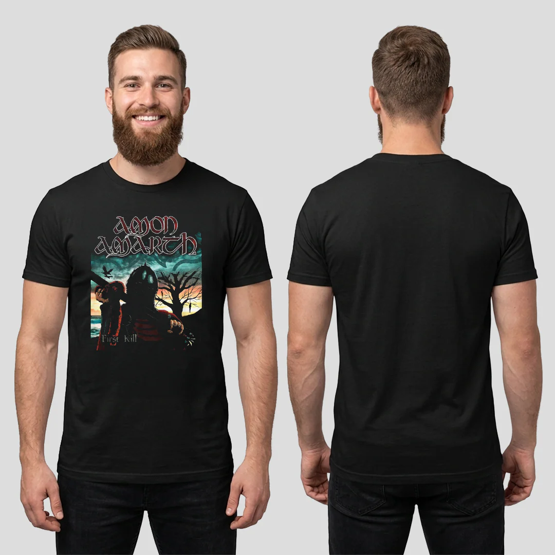 Camiseta Algodon Amon Amarth First Kill - Image 2