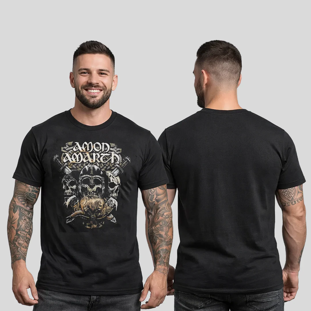 Camiseta Algodon Amon Amarth Vikingo Style Art - Image 3