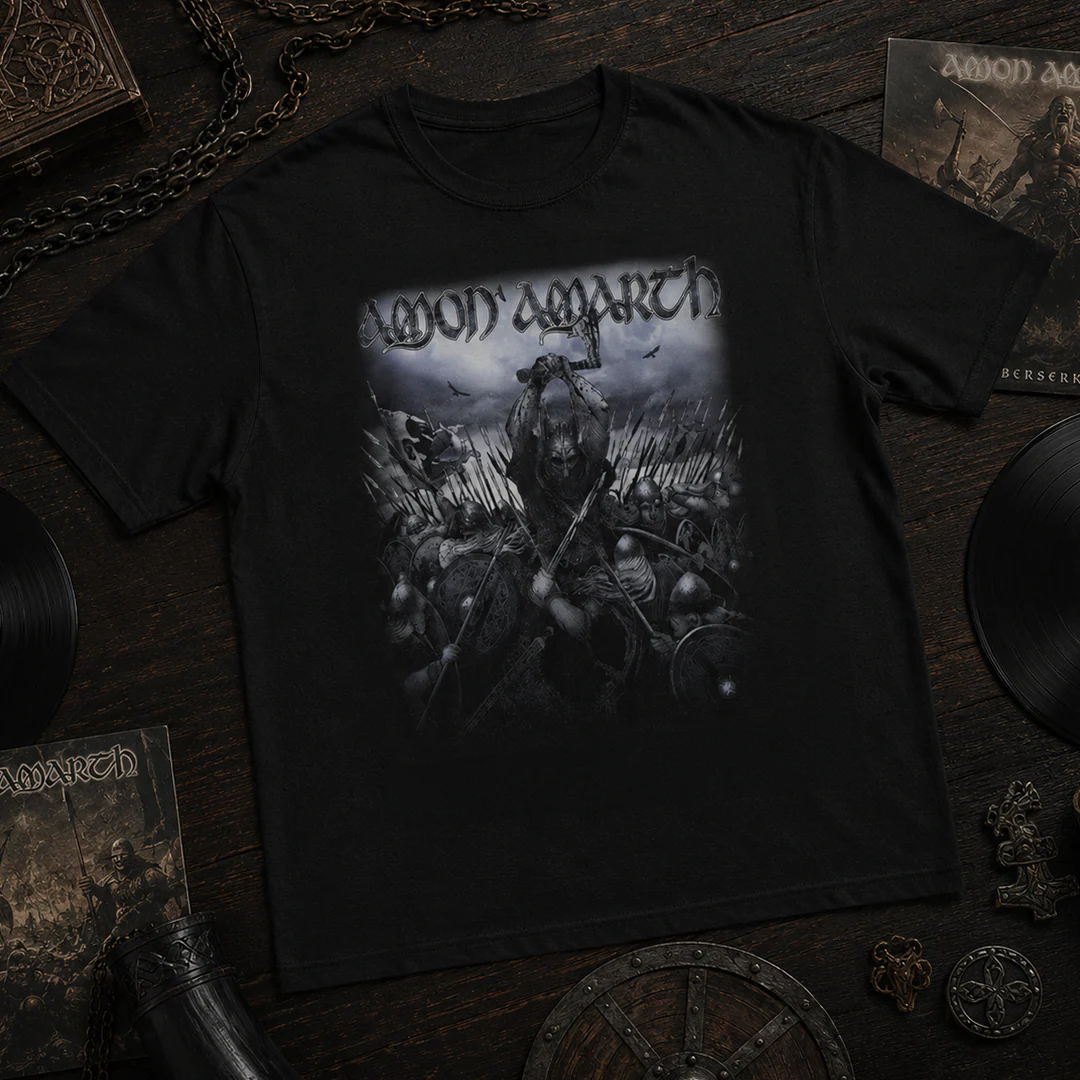 Camiseta Algodon Amon Amarth Wolford Viking - Image 3