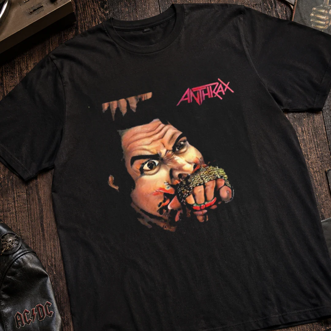 Camiseta Algodon Anthrax Fistful Of Metal - Image 3