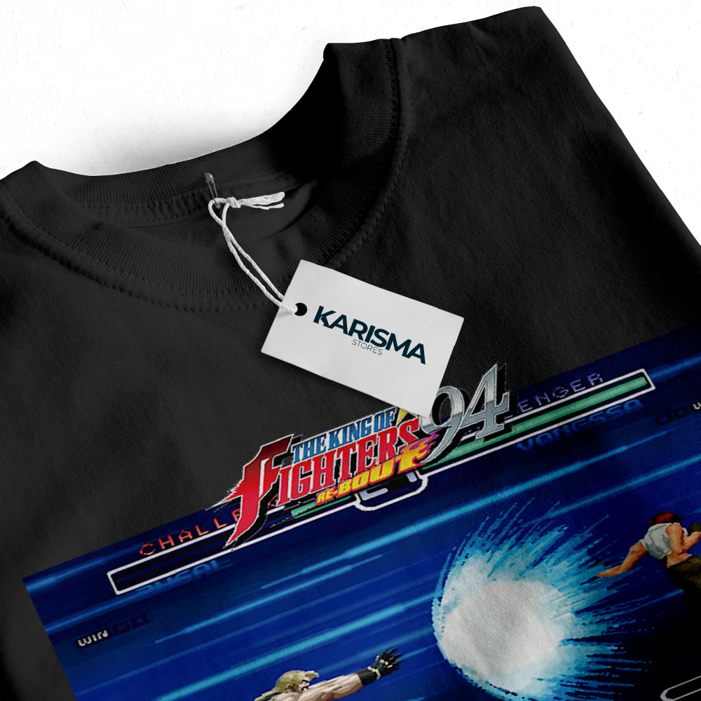 Camiseta Algodón The king Of Fighter Rugal vs Vanessa ARCADE - Image 3