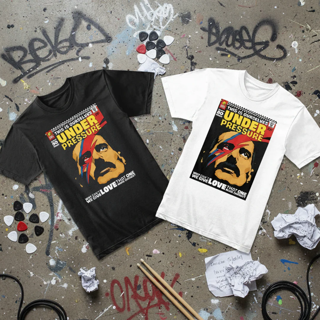 Camiseta Algodon Art Queen Bowie - Image 4