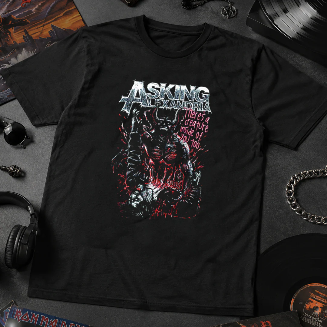 Camiseta Algodon Asking Alexandria Full Style - Image 3