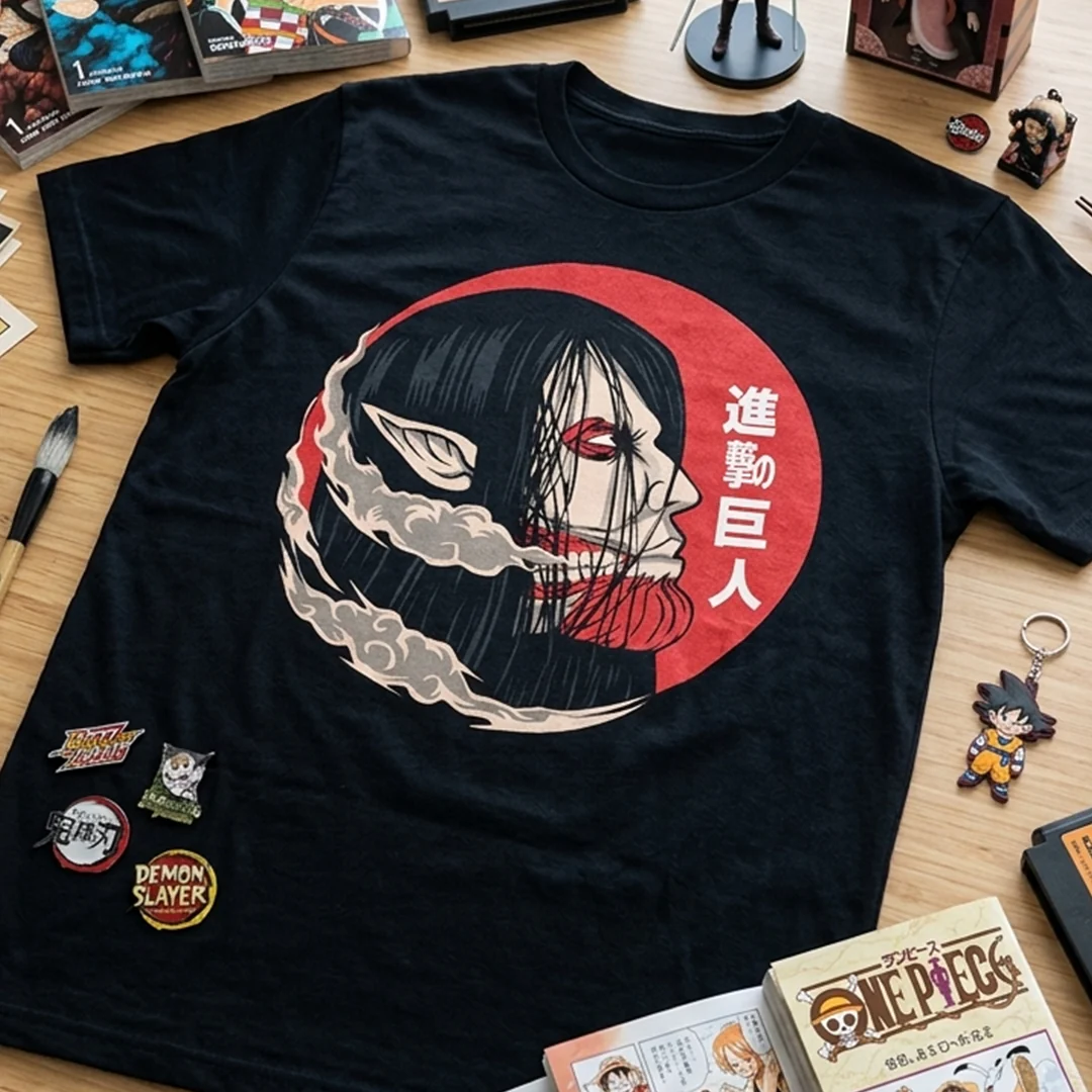 Camiseta Algodon Attack On Titan Poster - Image 3