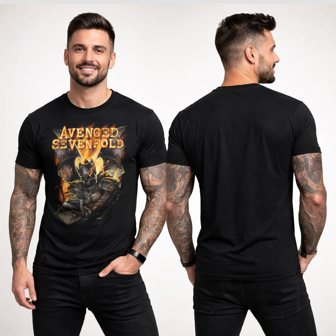 Camiseta Algodon Avenged Sevenfold Art 1 - Image 2