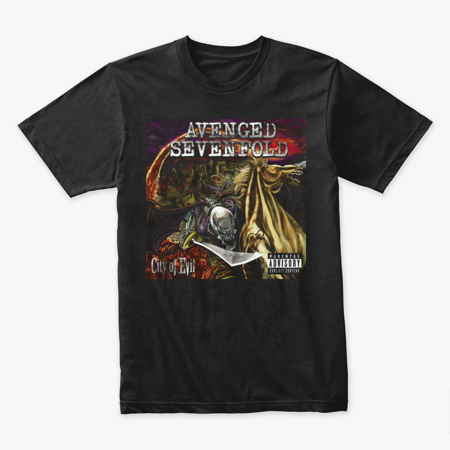 Camiseta Algodon Avenged Sevenfold City Of Evil