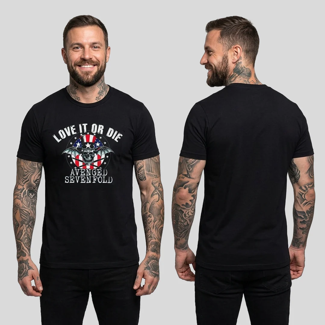 Camiseta Algodon Avenged Sevenfold Love it - Image 2