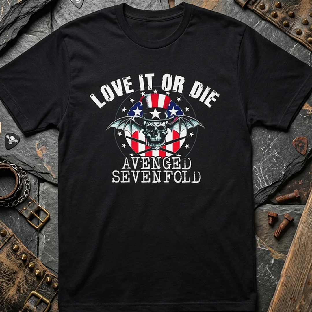 Camiseta Algodon Avenged Sevenfold Love it - Image 3