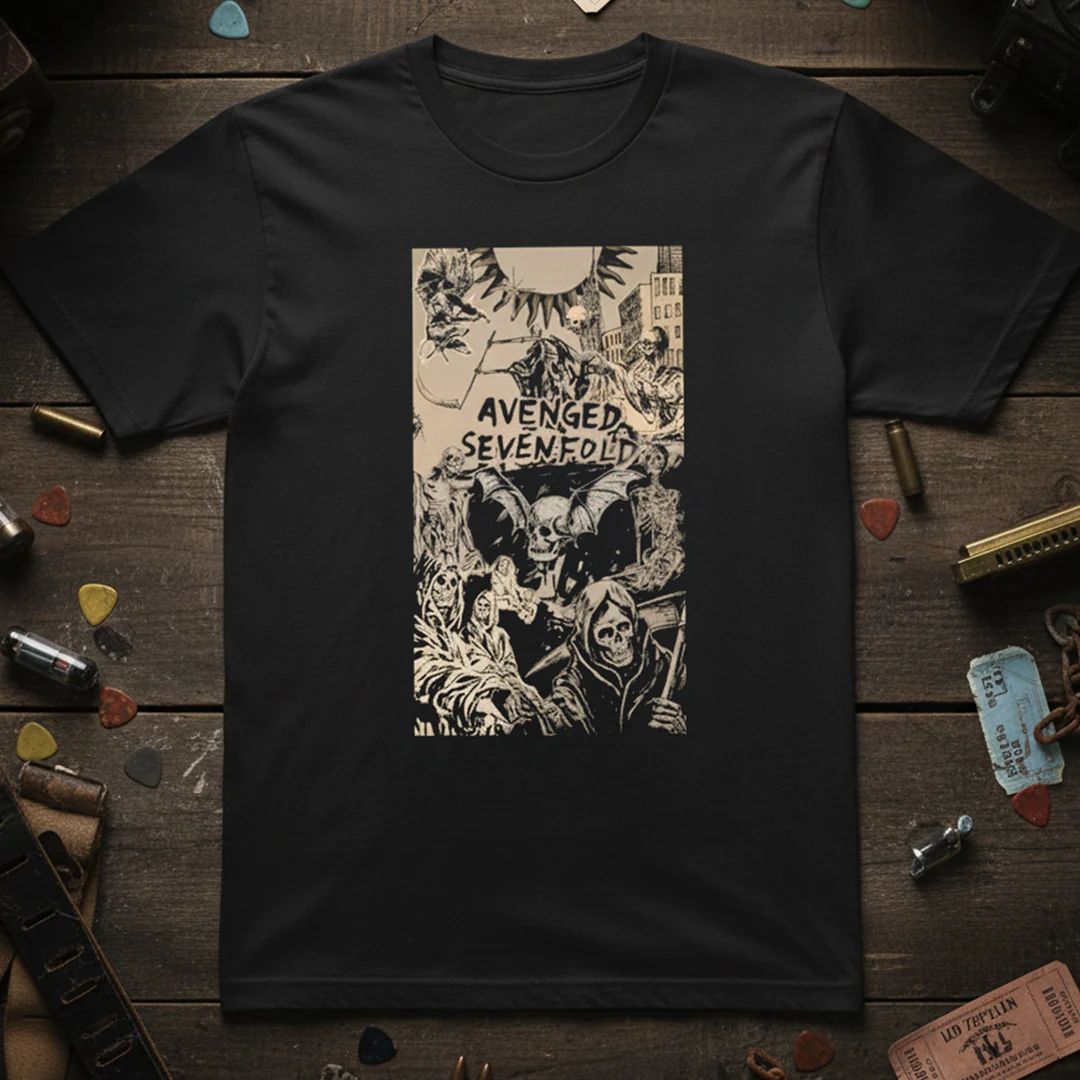 Camiseta Algodon Avenged Sevenfold Poster - Image 3