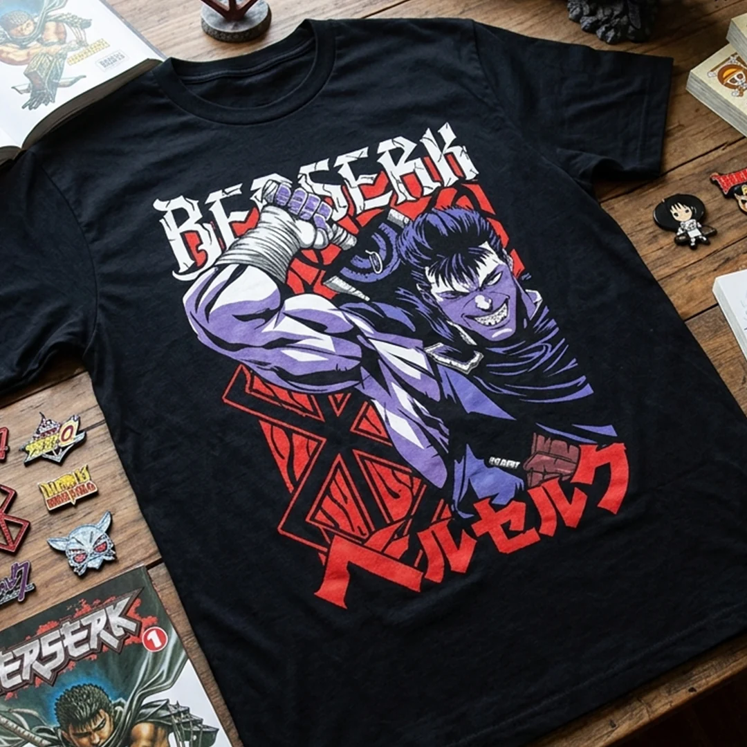 Camiseta Algodon Berserk Poster - Image 3