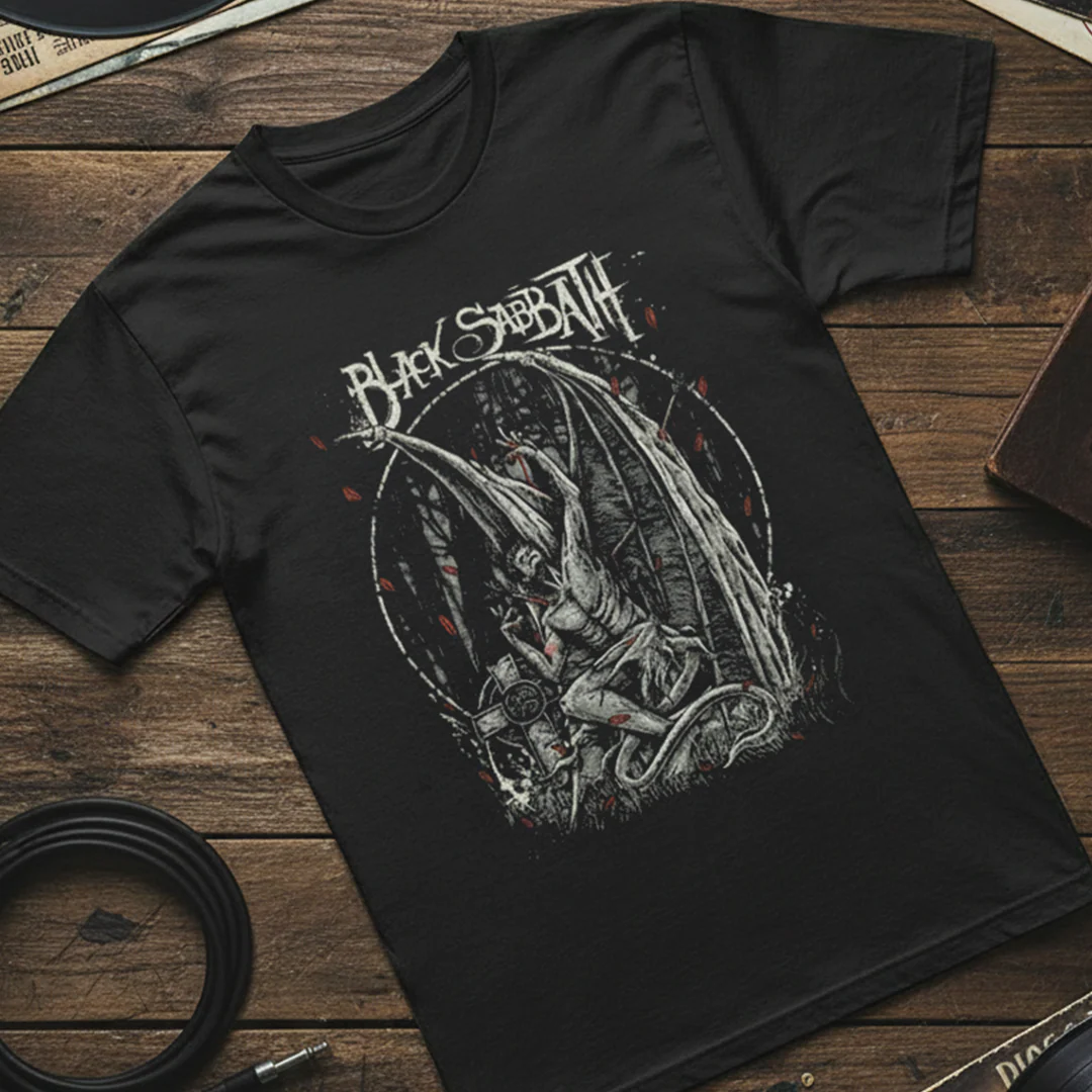 Camiseta Algodon Black Sabbath Demonio - Image 3