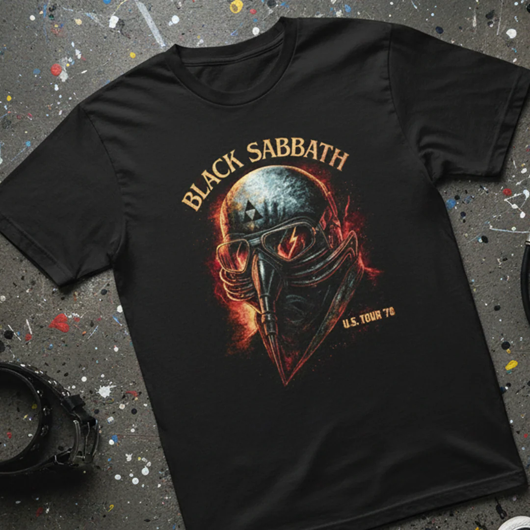 Camiseta Algodon Black Sabbath Us Tour - Image 3