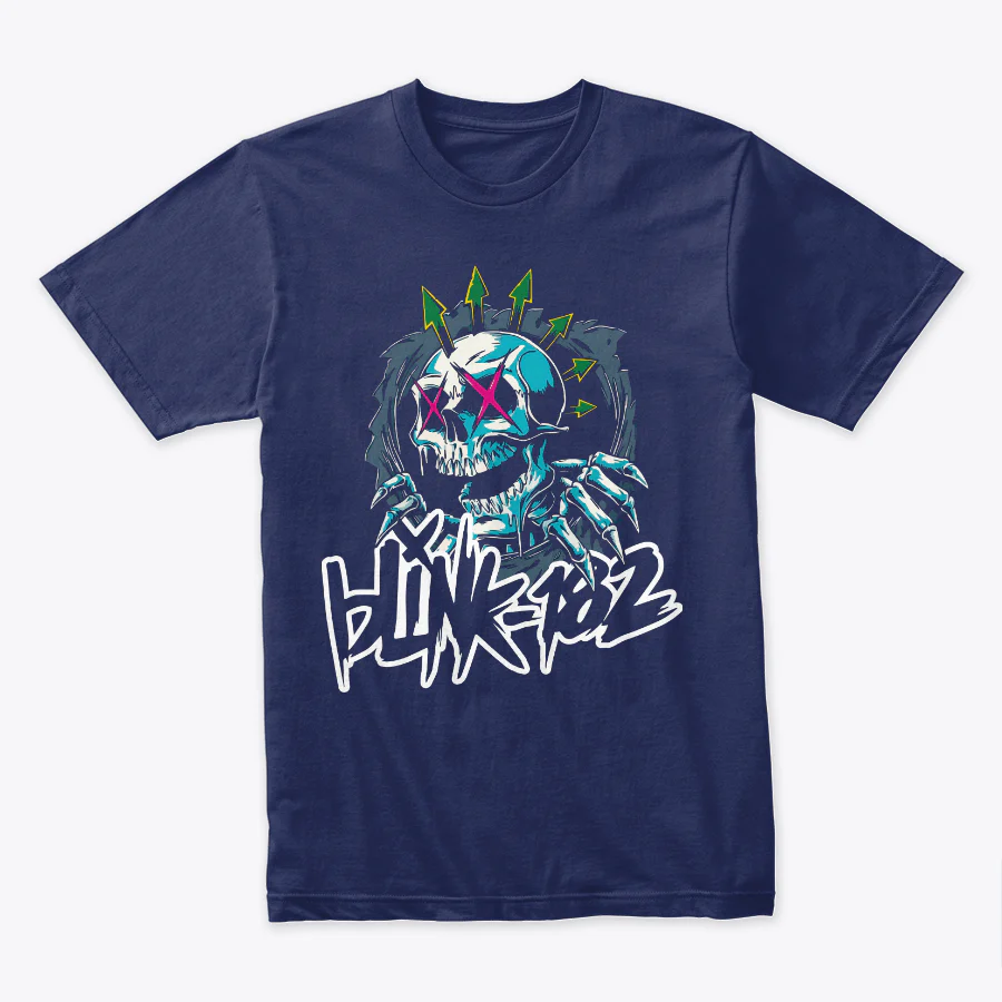 Camiseta Algodon Blink 182 Logo Colors - Image 3